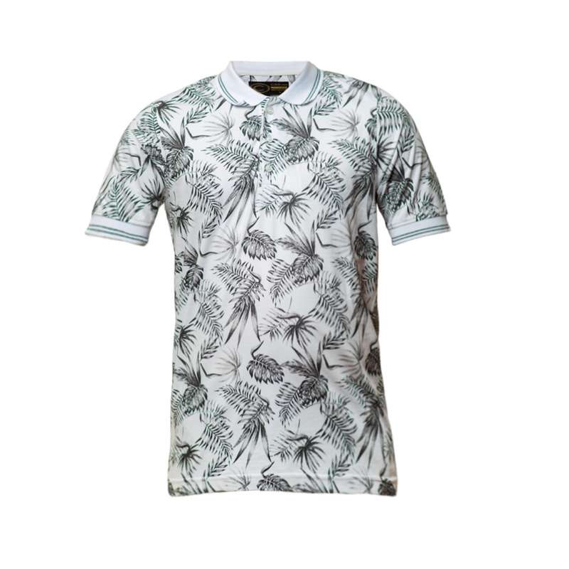 پولوشرت آستین کوتاه مردانه مدل یقه دار هاوایی