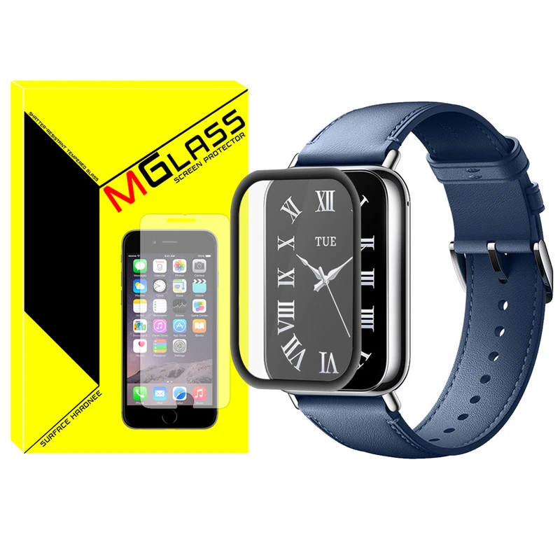 محافظ صفحه نمایش نانو ام‌گلس مدل Pmma-MG مناسب برای ساعت هوشمند شیائومی Mi Band 8 Pro
