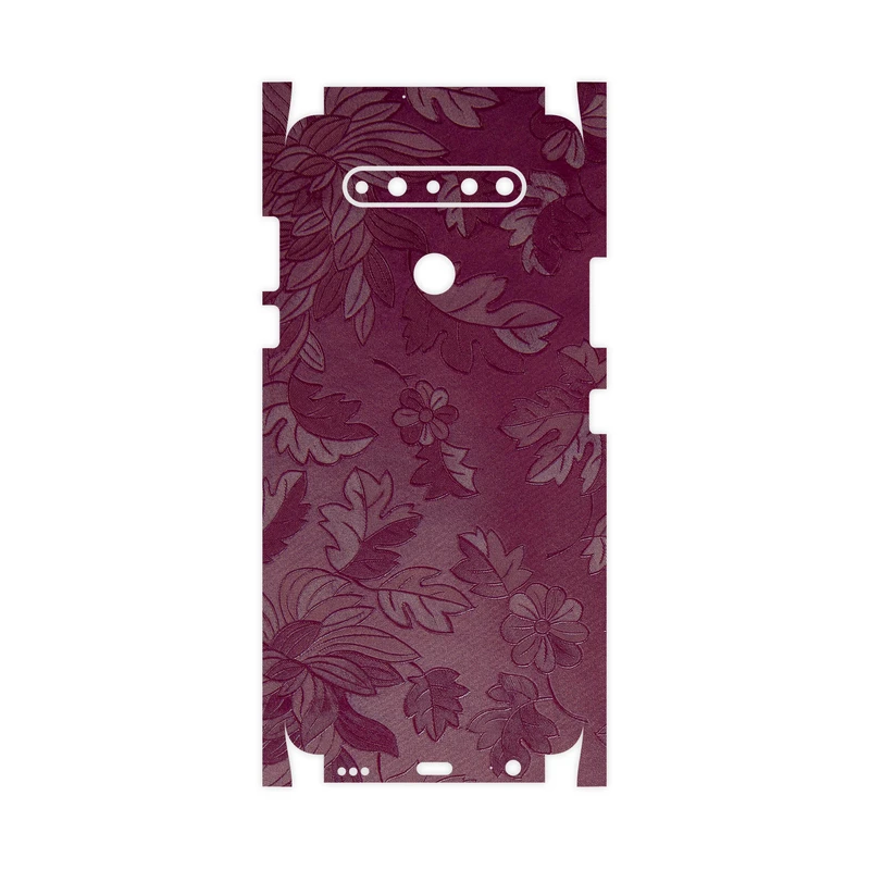 برچسب پوششی ماهوت مدل Red-Wildflower-FullSkin مناسب برای گوشی موبایل ال جی K51S