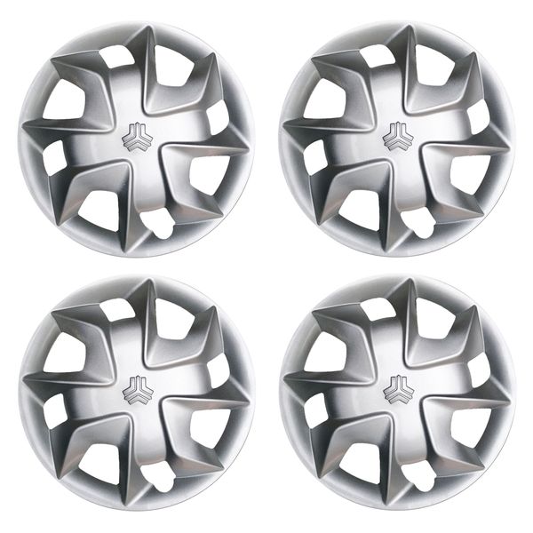 قالپاق چرخ تی پی ای کد SN-04 سایز 13 اینچ مناسب برای پراید بسته 4 عددی