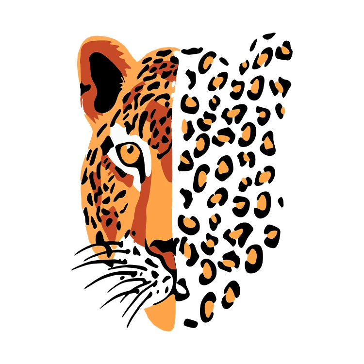 استیکر پارچه و لباس پاد آفرین مدل کارتونی کد S842