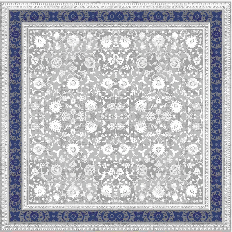 رومیزی مدل مخمل RM0055 سایز 95x95 سانتی‌متر