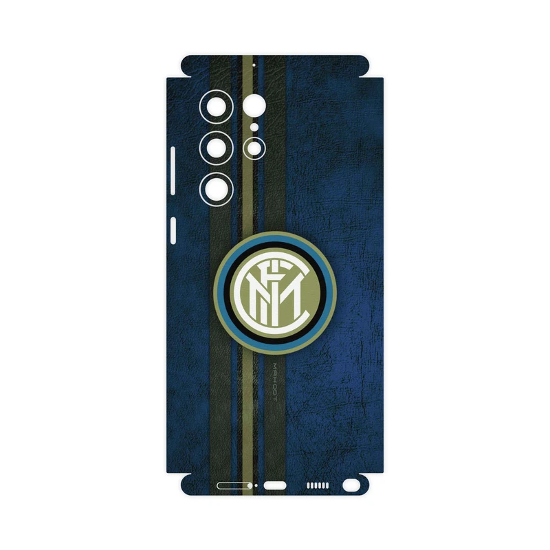 برچسب پوششی ماهوت مدل Inter-Milan-FullSkin مناسب برای گوشی موبایل سامسونگ Galaxy S22 Ultra 5G