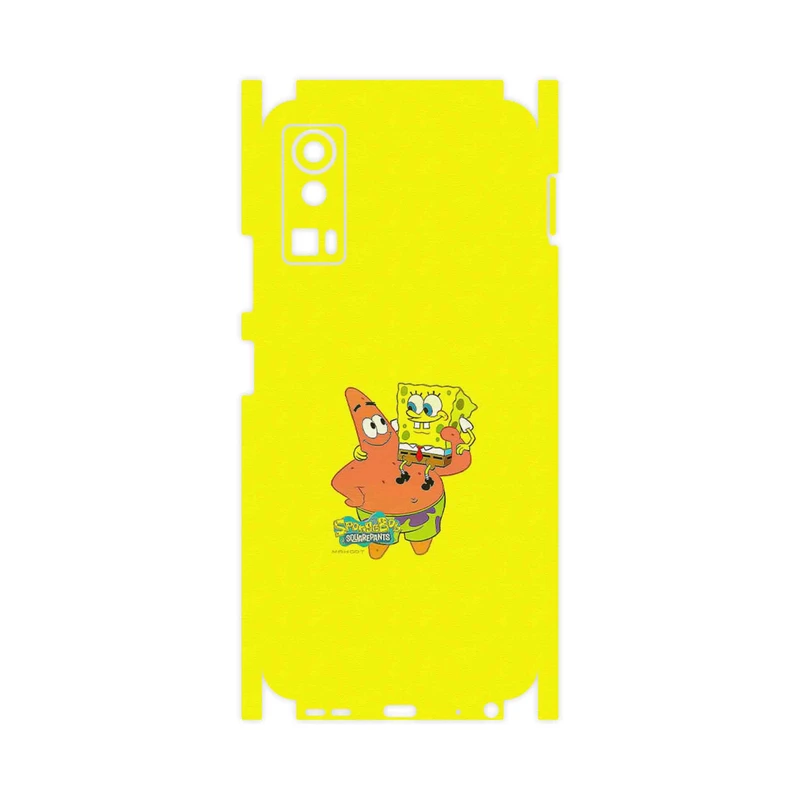 برچسب پوششی ماهوت مدل SpongeBob SquarePants-FullSkin مناسب برای گوشی موبایل جی پلاس X20