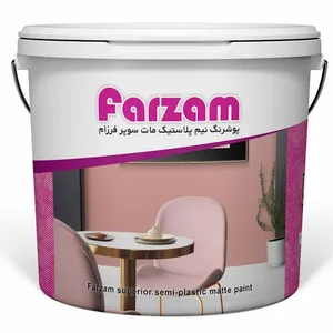 پوشرنگ نیم پلاستیک مات فرزام کد 103 وزن 5 کیلوگرم