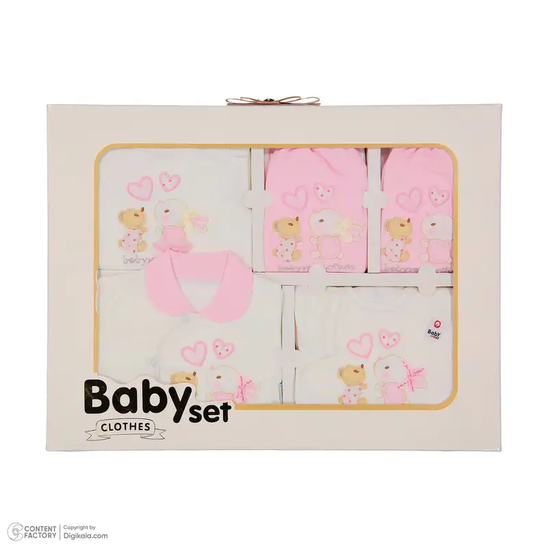 ست 17 تکه لباس نوزادی مدل خرگوشی