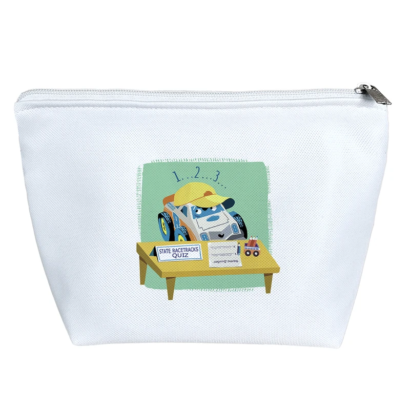 کیف لوازم آرایش دخترانه خندالو مدل ماشین بامزه کد H1294