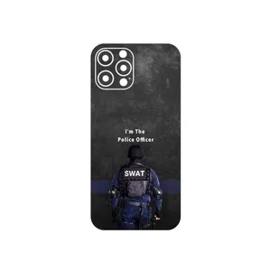MAHOOT Police Officer Cover Sticker for Apple iPhone 12 Pro Max