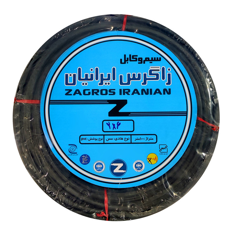 کابل برق 2 در 6 زاگرس ایرانیان مدل BL