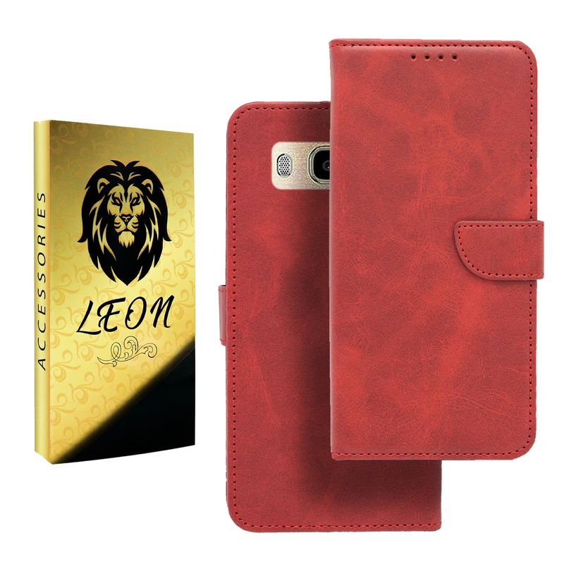 کیف کلاسوری لئون مدل Khoshi Yo مناسب برای گوشی موبایل سامسونگ Galaxy J510 / J5 2016