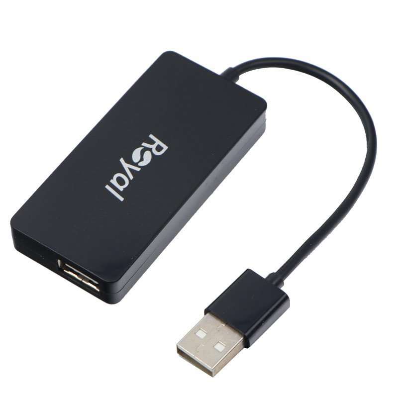 هاب 4 پورت USB 2.0 رویال مدل RH2-210 هاب 4 پورت USB 2.0 رویال مدل RH2-210