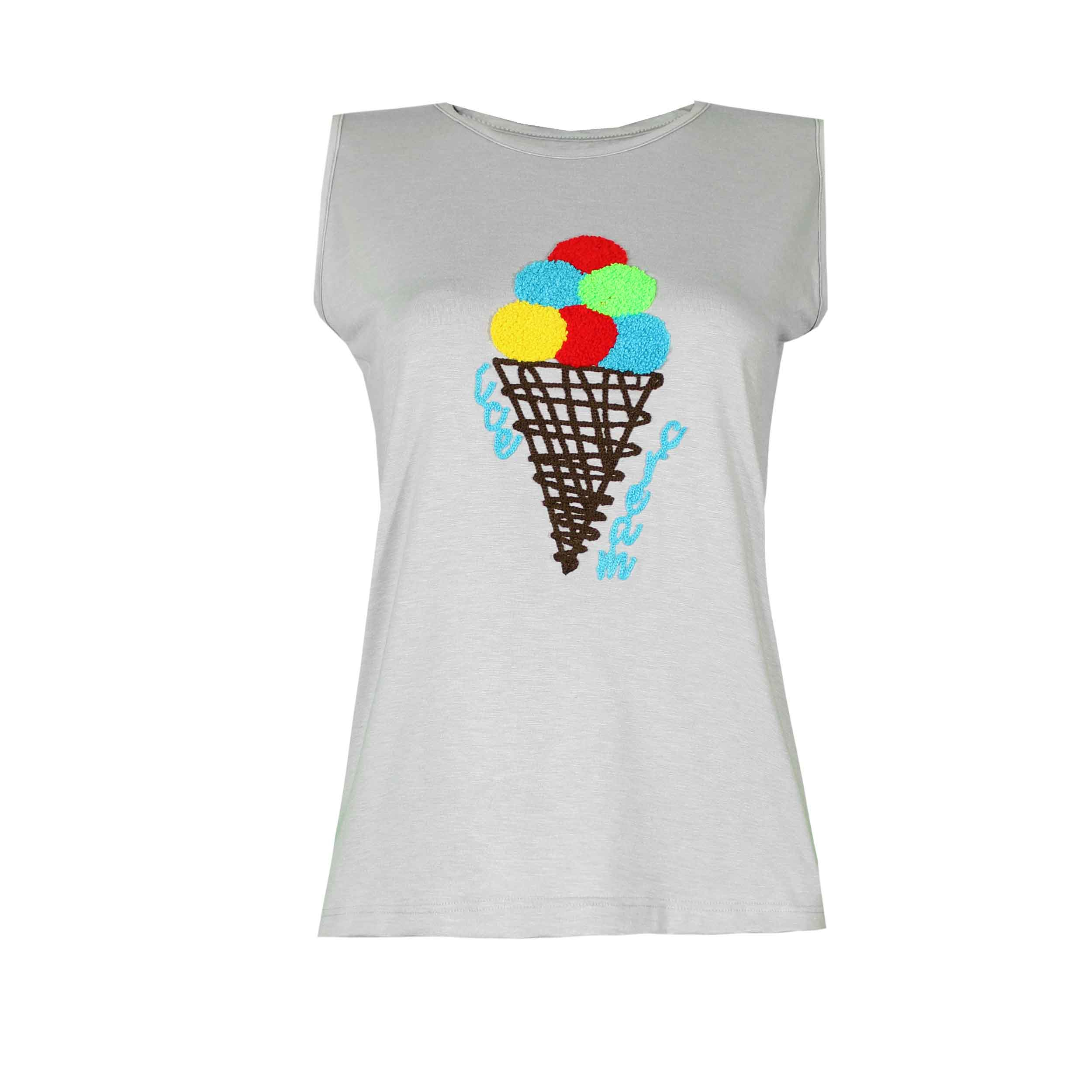 تاپ زنانه مدل بستنی 21