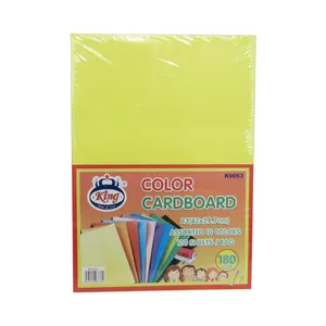 مقوا رنگی کینگ کد 9053   سایز A3   بسته 100 عددی