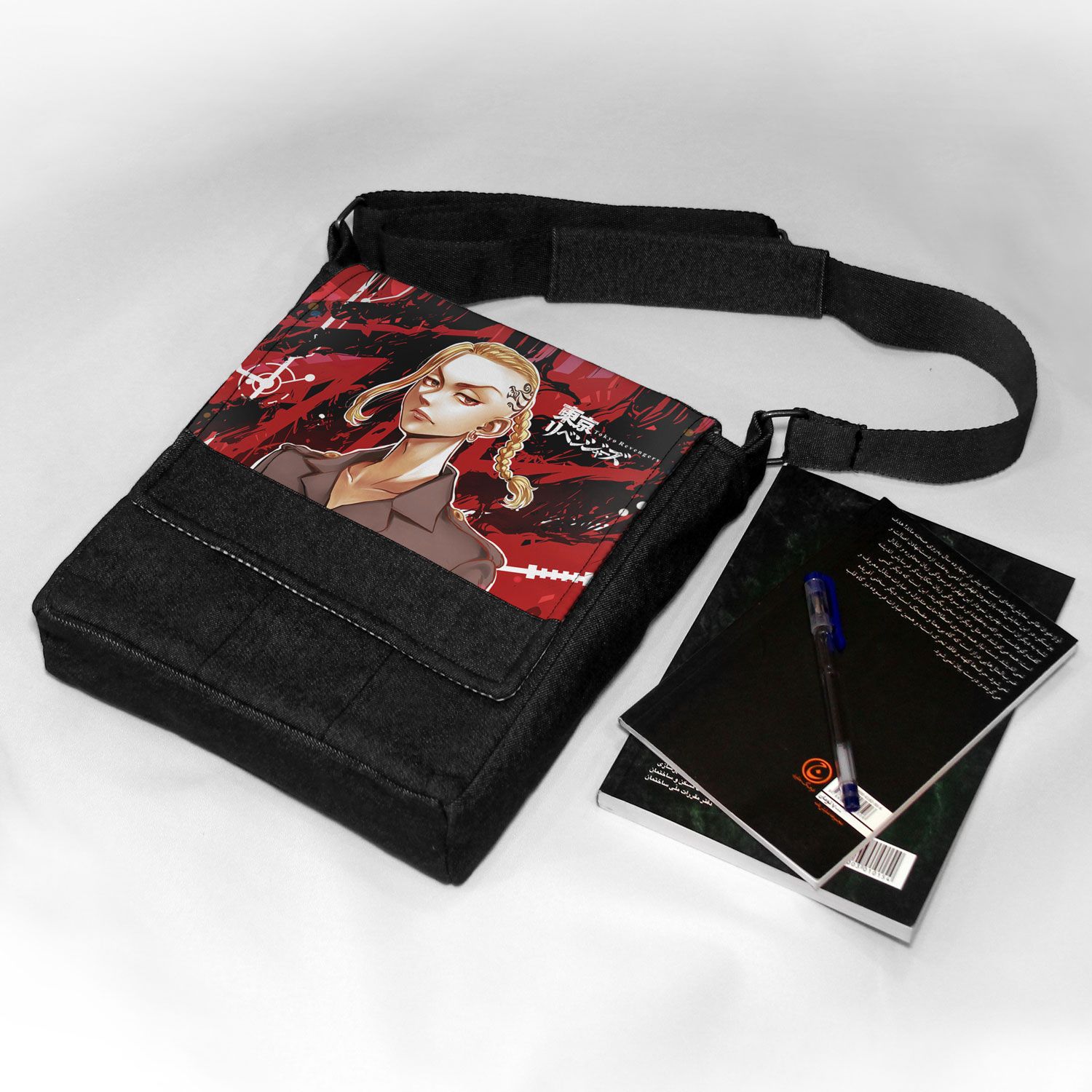 کیف رودوشی چی چاپ طرح انیمه توکیو ریونجرز کد دراگن -  - 6