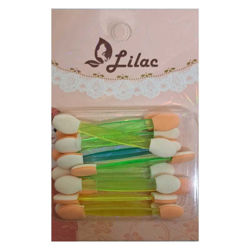 براش سایه چشم لیلاک مدل P-06  بسته 12 عددی