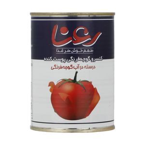 نقد و بررسی کنسرو گوجه فرنگی پوست کنده درسته در آب گوجه فرنگی رعنا - 380 گرم توسط خریداران