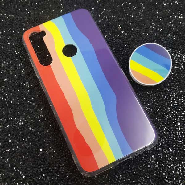 کاور مدل XM275G مناسب برای گوشی موبایل شیائومی Redmi Note 8 به همراه پایه نگهدارنده