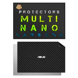 Multi Nano X-F1C Model Carbon Rear Skin Suitable For Asus VivoBook 15 X515EP‑EJ441 15.6 inch 2020 Laptop