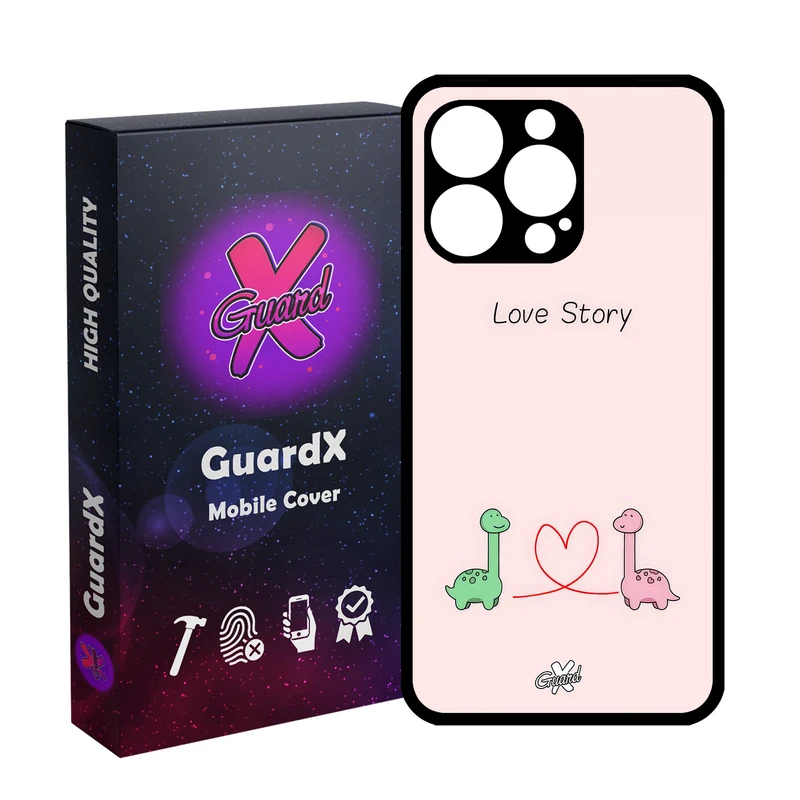 کاور گارد ایکس طرح Love مدل Glass10654 مناسب برای گوشی موبایل اپل iPhone 13 Pro