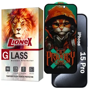 Lionex CATPRVL Privacy Screen Protector Suitable For Apple iPhone 15 Pro