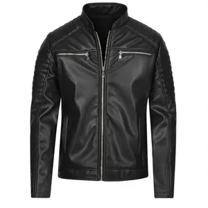 کت چرم مردانه مدل M1378