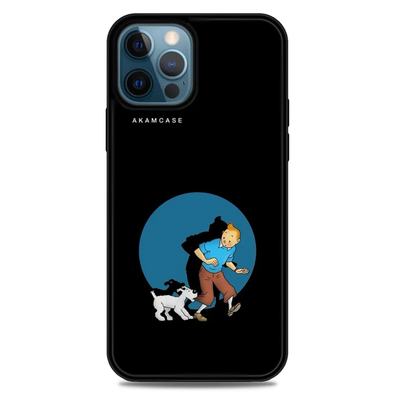 کاور آکام مدل AMC-WA12PROMAX-TINTIN-16 مناسب برای گوشی موبایل اپل iPhone 12 Pro Max
