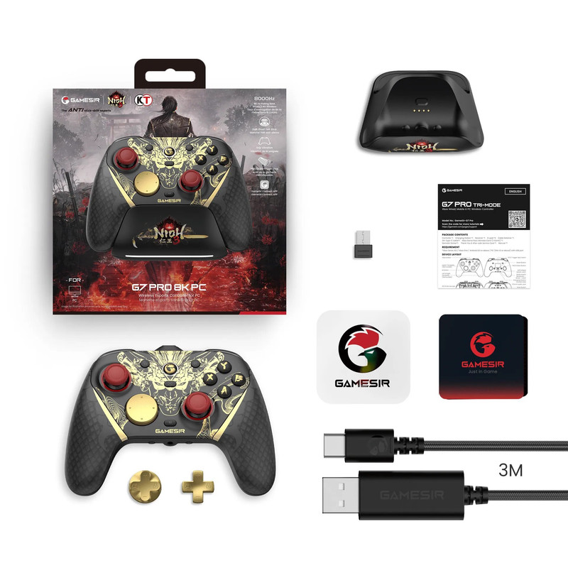 دسته بازی گیمسر مدل G7 Pro Nioh 3 Edition