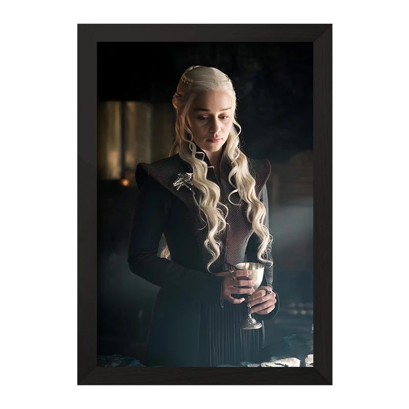 تابلو خندالو مدل دنریس گیم اف ترونز (Game of Thrones) کد F11125