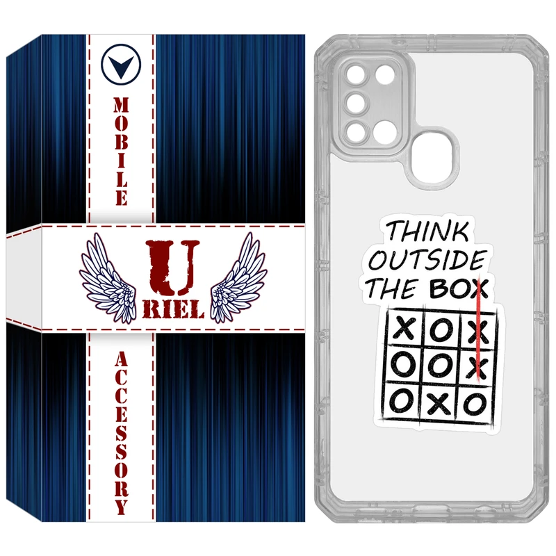 کاور یوریل مدل Clear کد 96 طرح انگیزشی مناسب برای گوشی موبایل سامسونگ Galaxy A21S