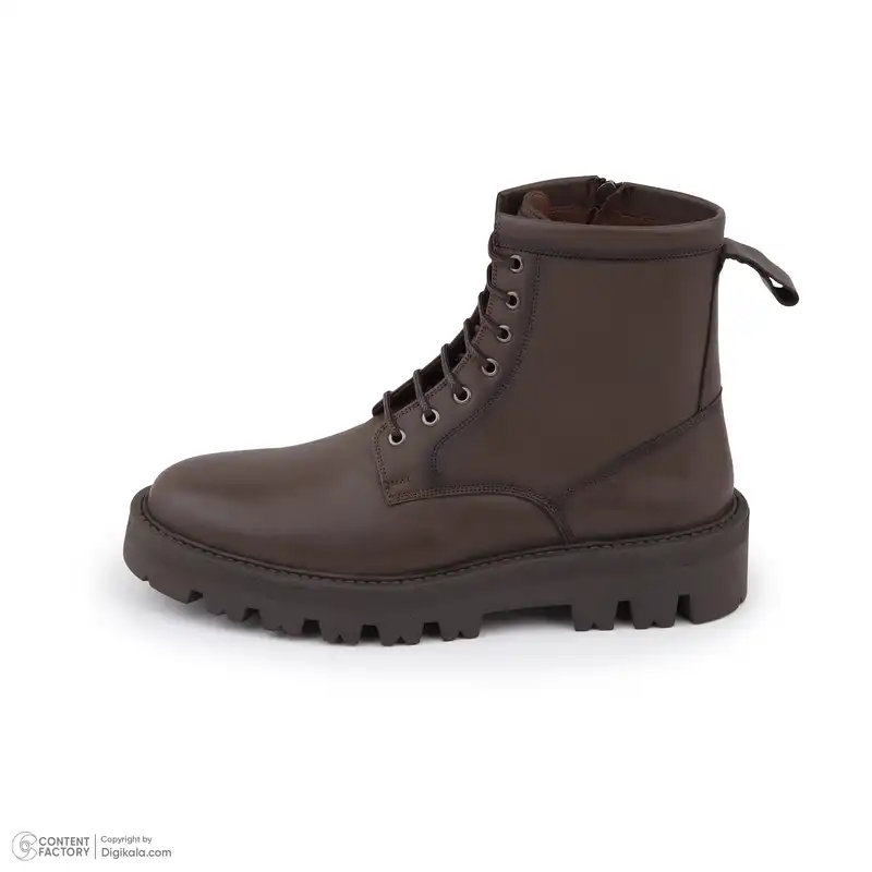 نیم بوت مردانه چرم مشهد مدل J6292-088