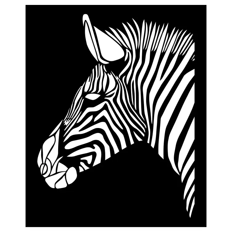 شابلون مدل زبرا کد SP418-2