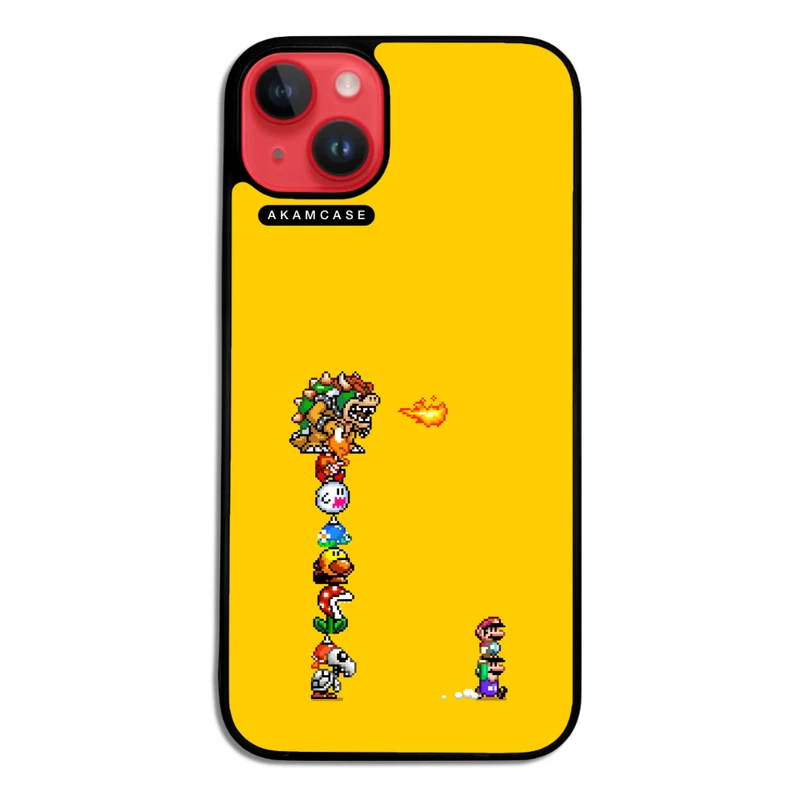 کاور آکام مدل AMC-WA14PLUS-SUPER MARIO4 مناسب برای گوشی موبایل اپل iPhone 14 Plus