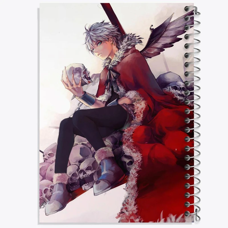 دفتر ژورنال نویسی 50 برگ خندالو مدل نقطه ای طرح کیلوا زولدیک انیمه هانتر ایکس هانتر Hunter × Hunter کد 11947