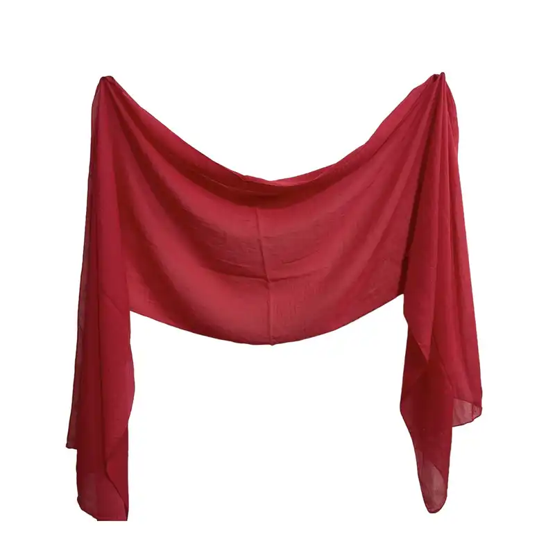 شال زنانه مدل تک رنگ نخ درجه یک قواره بزرگ