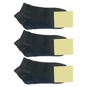 جوراب ساق کوتاه مدل نانو تنفس طبیعی کد P305 بسته 3 عددی