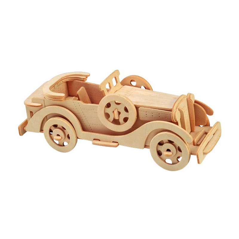 ساختنی مدل ماکت چوبی ماشین کلاسیک کد M51