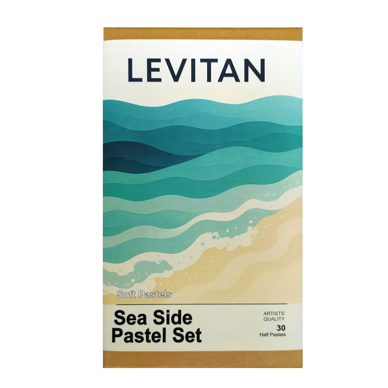 پاستل گچی لویتان مدل دریا کد 1115 بسته 30 عددی
