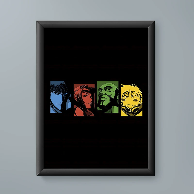 تابلو مدل انیمه کابوی بیباپ Cowboy Bebop anime 18