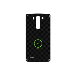 MAHOOT Minimal Power Button Cover Sticker for LG G3 Beat
