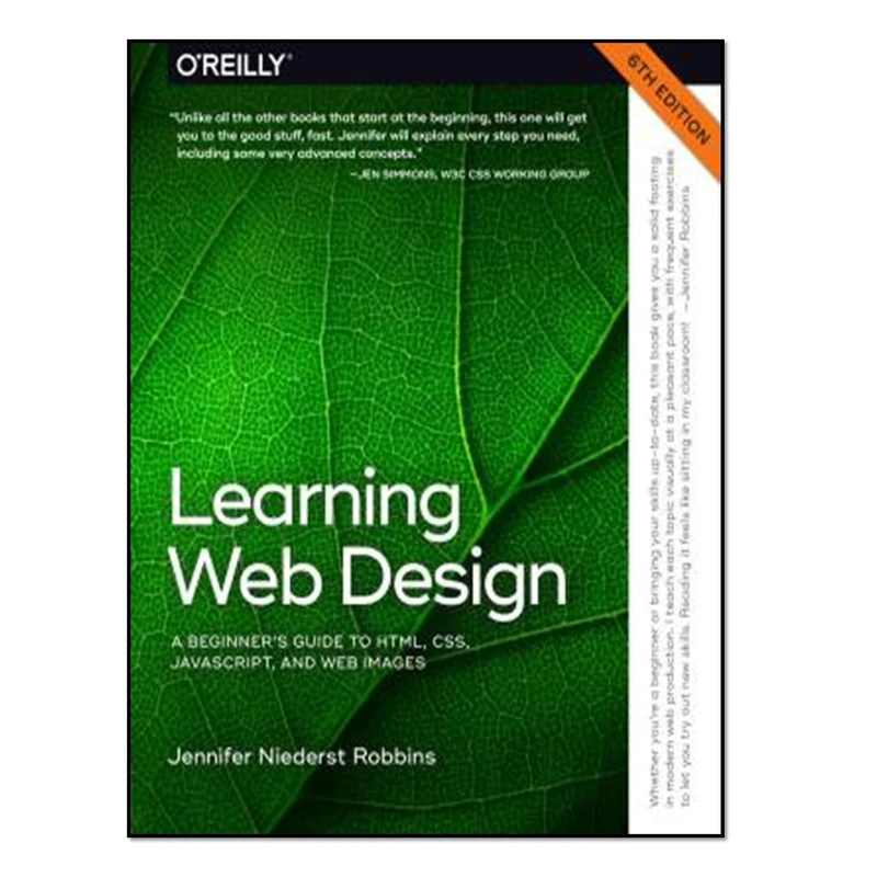 کتاب Learning Web Design اثر Jennifer Niederst Robbins انتشارات آوای مؤلف