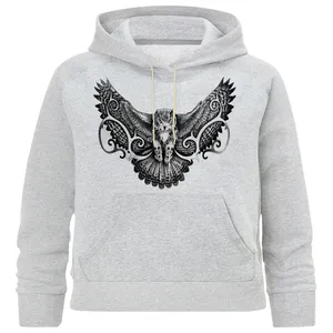 هودی پسرانه مدل جغد کد B 75