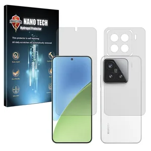 Nano tech Tough model Matte screen protector suitable for Xiaomi 15 Pro mobile phone along with the back protector