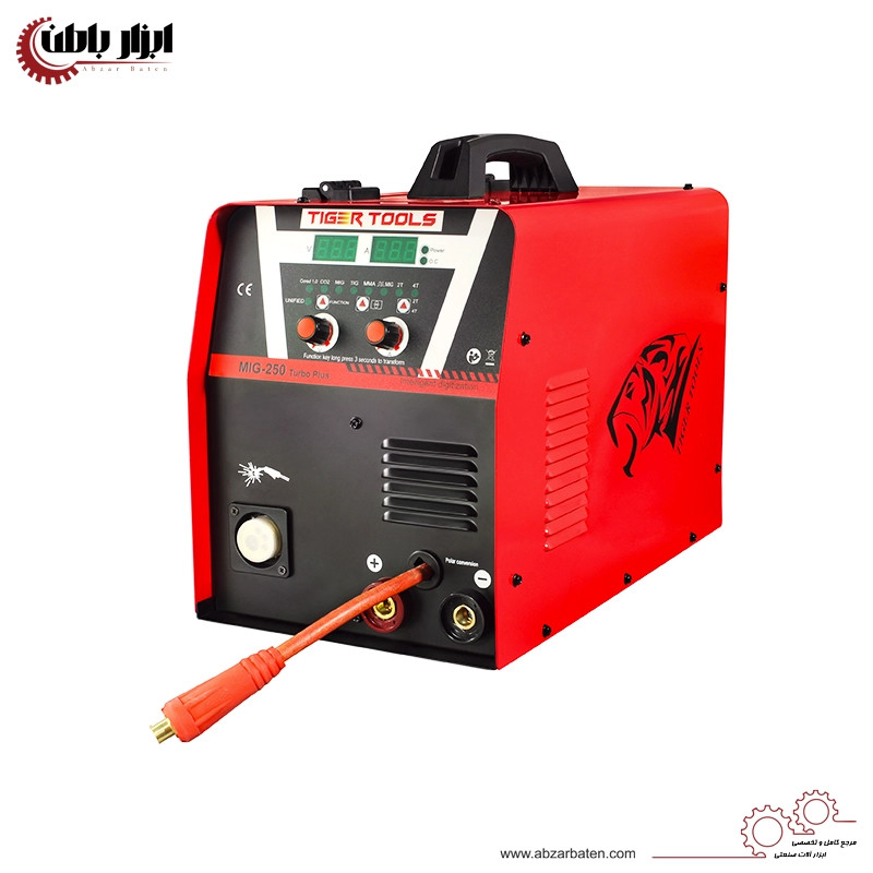 دستگاه جوش 250 آمپر تایگر تولز مدل MIG/MMA250 Turbo Plus Co2
