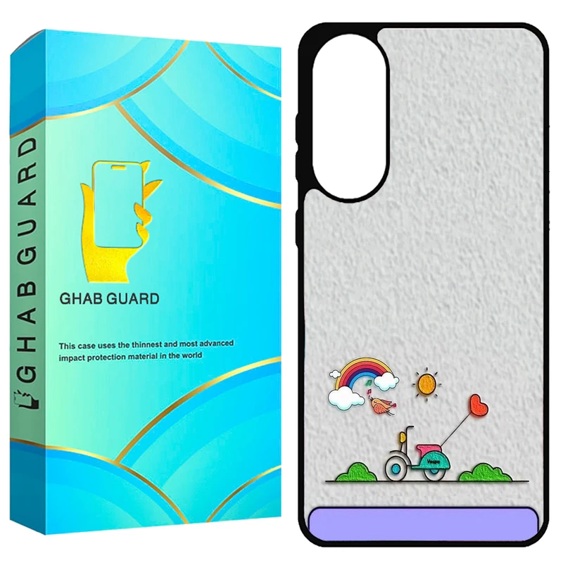 کاور قاب گارد طرح نقاشی مدل S25EG مناسب برای گوشی موبایل سامسونگ Galaxy S25 Edge