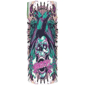 دستمال سر و گردن مدل اسکلت کد M150