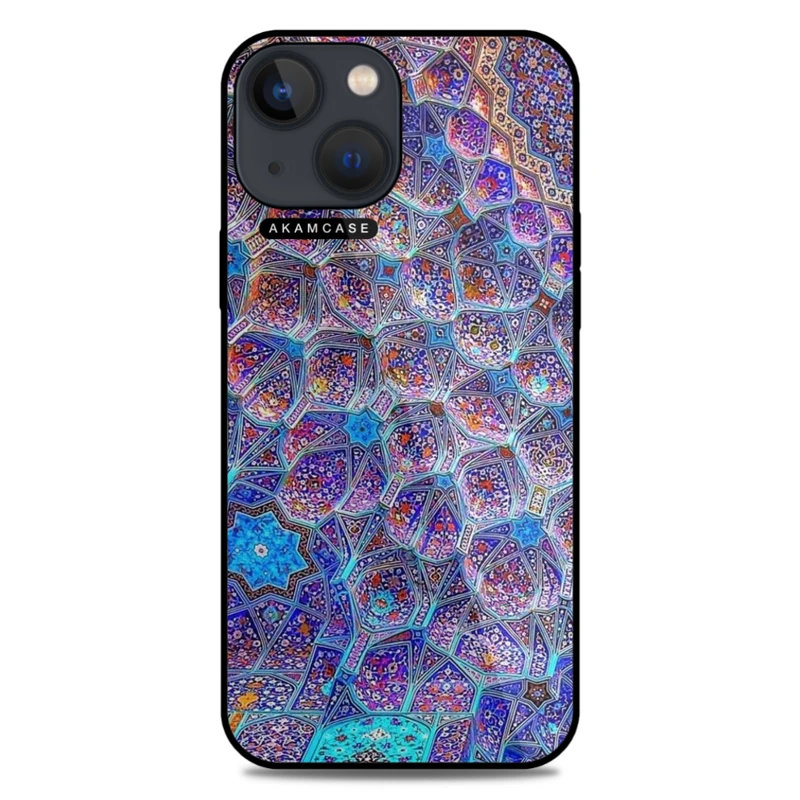 کاور آکام مدل AMC-WA13M-MOSAIC-26 مناسب برای گوشی موبایل اپل iPhone 13 Mini