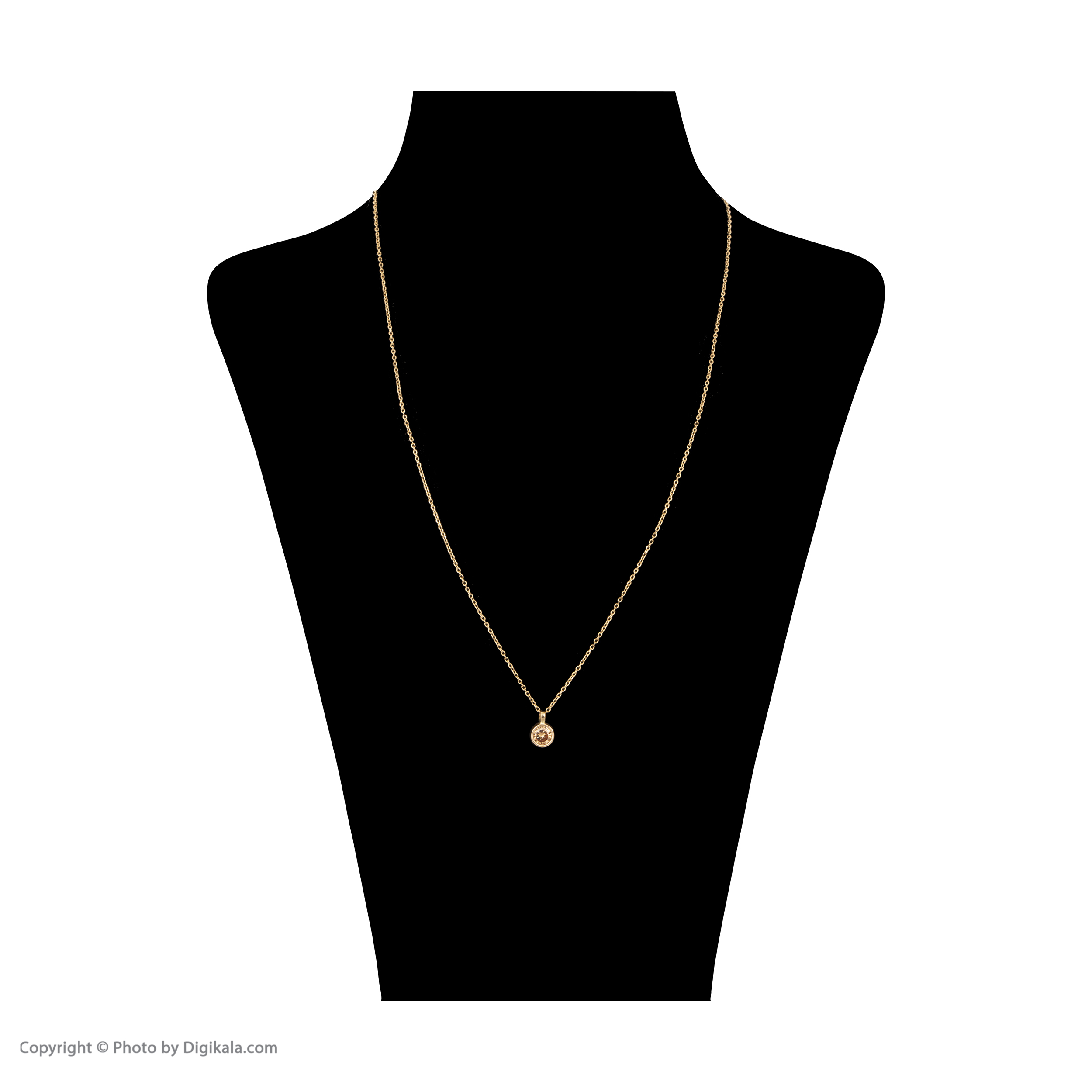 گردنبند طلا 18 عیار زنانه مایا ماهک مدل MM1252 -  - 2
