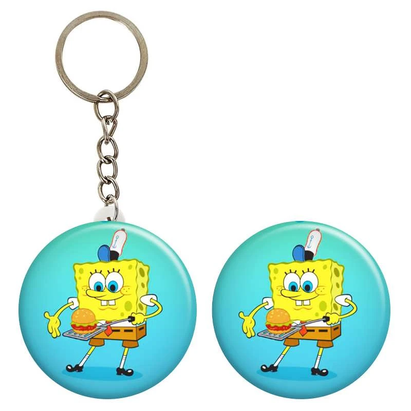 پیکسل گالری باجو طرح باب اسفنجی کد bob sponge 100 به همراه جاکلیدی