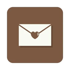 زیر لیوانی کاکتی طرح عاشقانه مدل mp39133