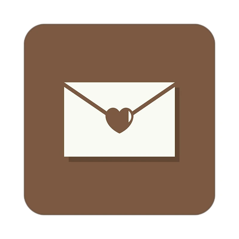 زیر لیوانی کاکتی طرح عاشقانه مدل mp39133